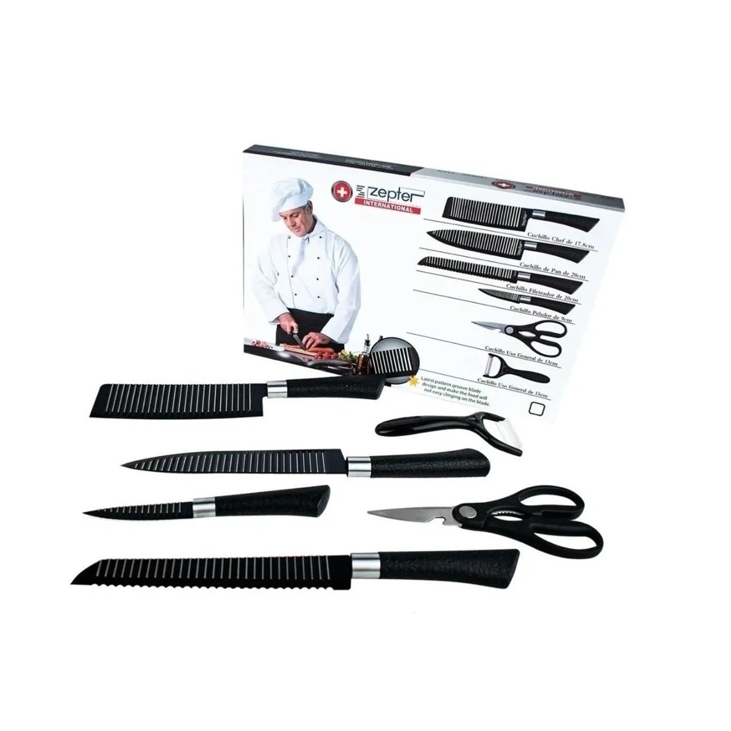 MasterSlice™: Cuchillos para el Chef Moderno