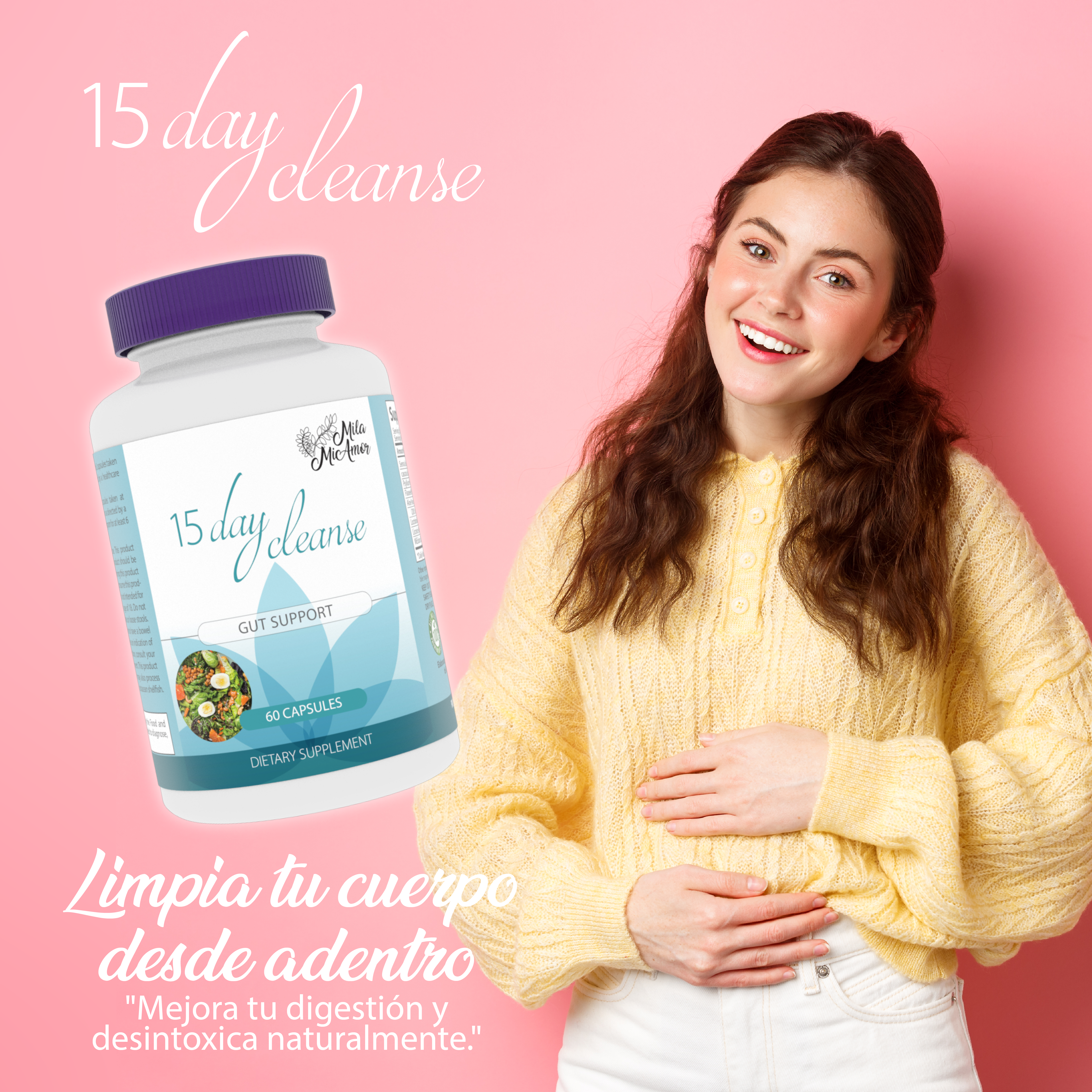 Colon Detox ™15 Day Cleanse de by Mila MI Amor.